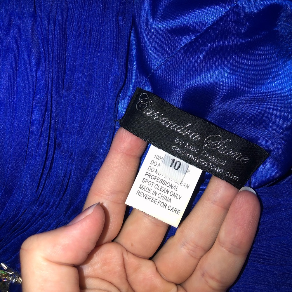 Casandra Stone by Mac Duggal dress. Size 10.
